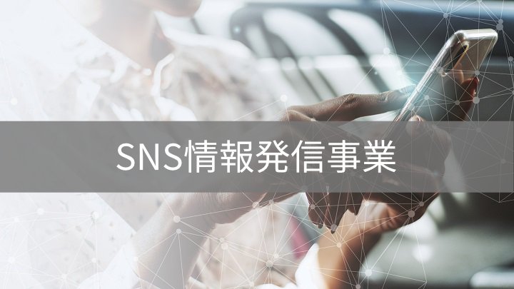 SNS / SNS情報発信事業